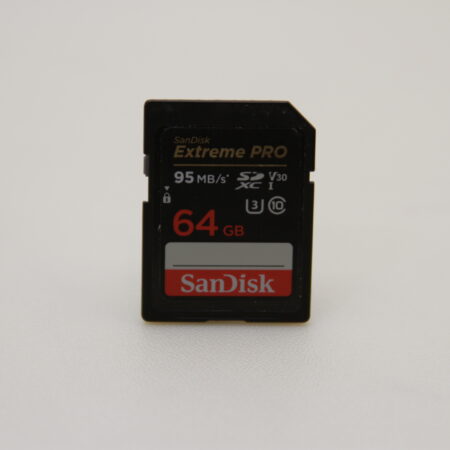 Sandisk Extreme Pro SD XC 64GB 95Mb/s V30 (Usado)